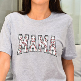 T-Shirt da Mama de Baseball