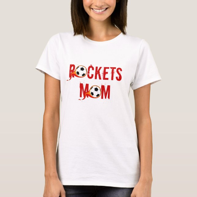 T-shirt da mamã de Rockets (Frente)