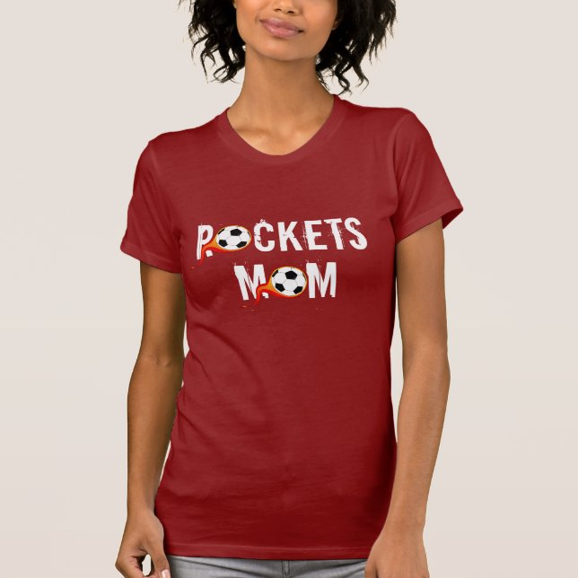 T-shirt da mamã de Rockets (Frente)