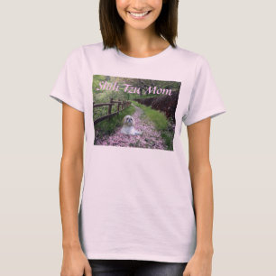 T-shirt da mamã de Shih Tzu