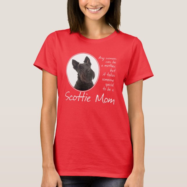 T-shirt da mamã do Scottie (Frente)