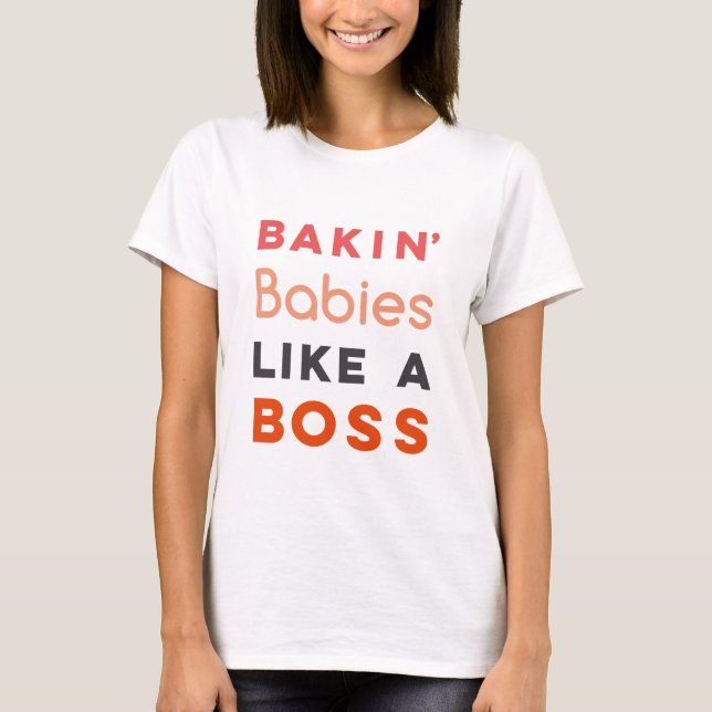 T-shirt da mamã dos gêmeos - os bebês de Bakin (Frente)
