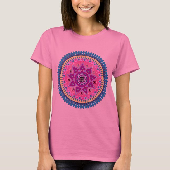 T-shirt da mandala (Frente)