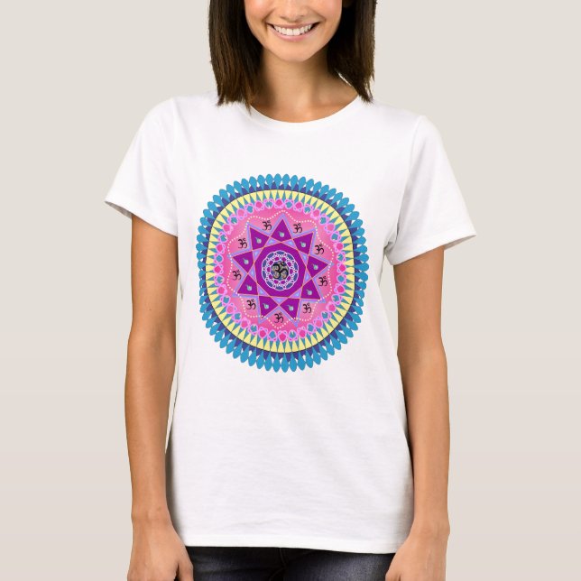 T-shirt da mandala (Frente)