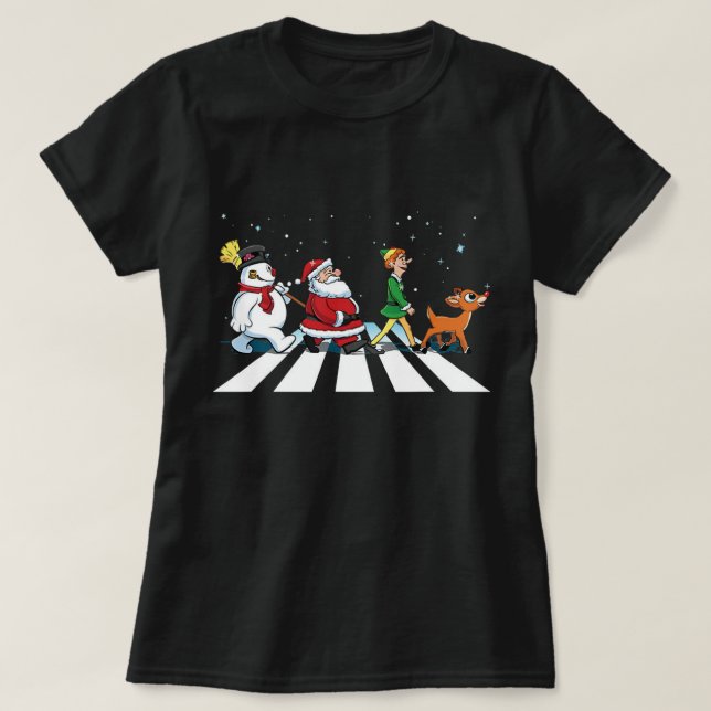 T-Shirt da Marcha de Natal (Frente do Design)