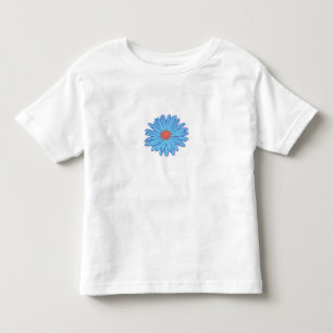 T-shirt da margarida azul