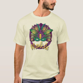 T-shirt da máscara do carnaval - móbil, AL