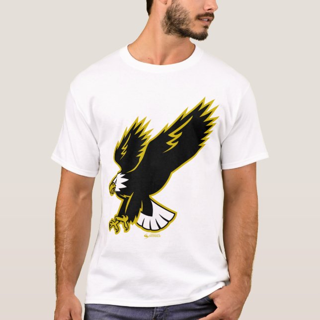 T-shirt da mascote de Hobbs Eagles (Frente)
