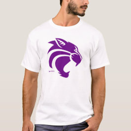 T-shirt da mascote dos Wildcats de Clovis