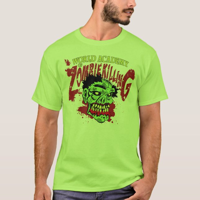 T-shirt da matança do zombi (Frente)