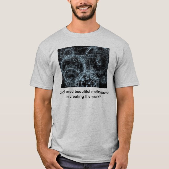 T-shirt da matemática (Frente)
