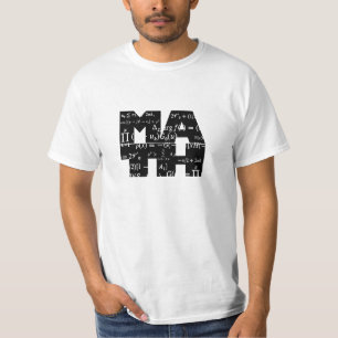 T-shirt da matemática