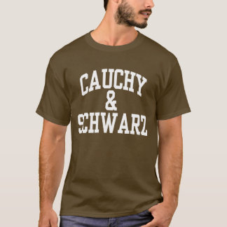T-shirt da matemática de Cauchy-Schwarz