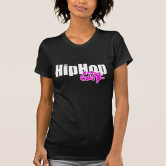 T-shirt da menina de Hip Hop