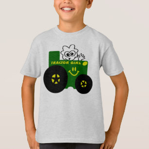 T-SHIRT DA MENINA DO TRATOR DOS MIÚDOS