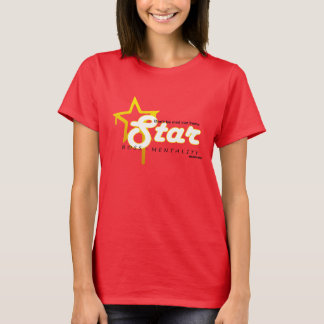 T-shirt da mentalidade do chefe da estrela de Imma