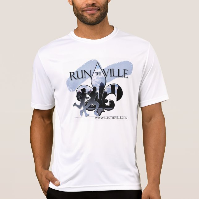 T-shirt da Micro-Fibra do desempenho (Frente)