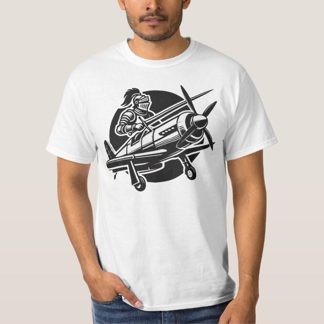 T-Shirt da Midevil Airlines (Frente)