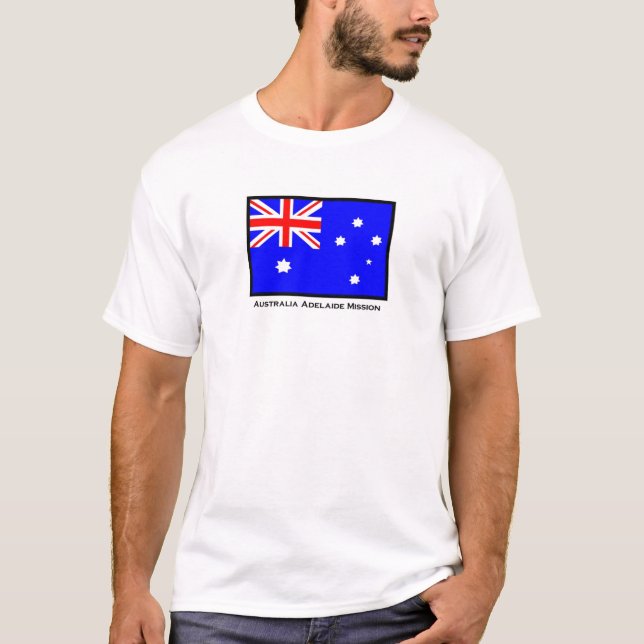 T-shirt da missão de Austrália Adelaide LDS (Frente)