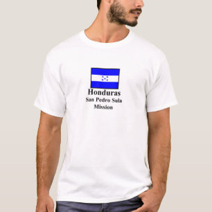 T-shirt da missão de Honduras San Pedro Sula