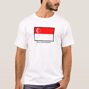 T-shirt da missão de Singapore LDS