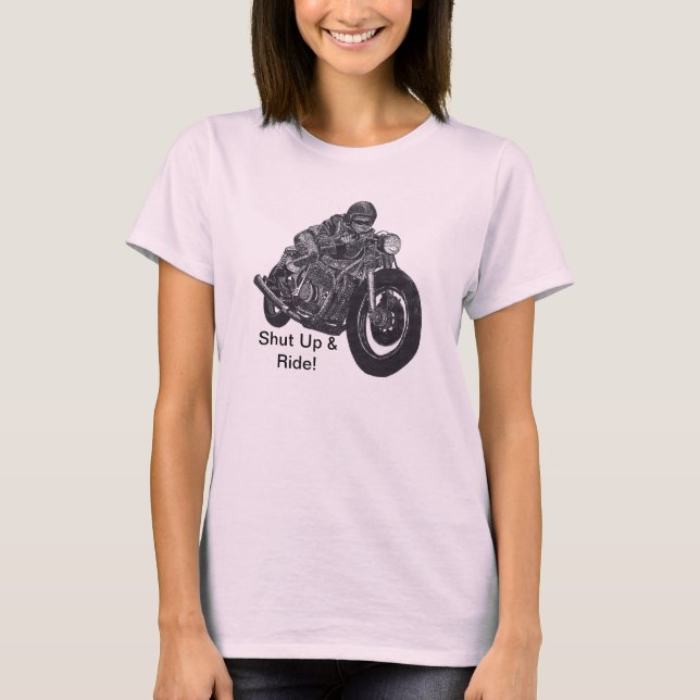 T-shirt da motocicleta (Frente)