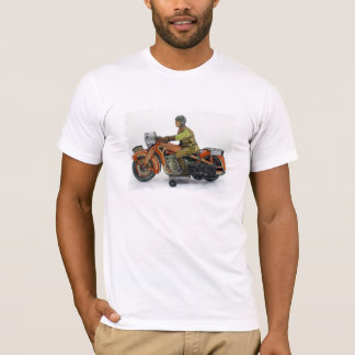 T-shirt da motocicleta do brinquedo do vintage