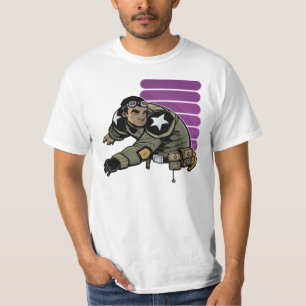 T-shirt da movimentação do OilCan de Vincent