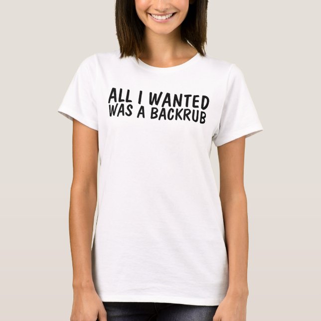 T-shirt da mulher gravida, engraçados (Frente)
