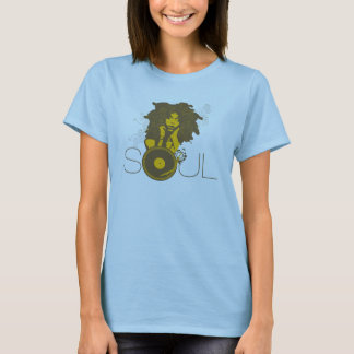 T-shirt da música da alma