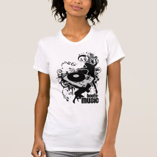 T-shirt da música da casa