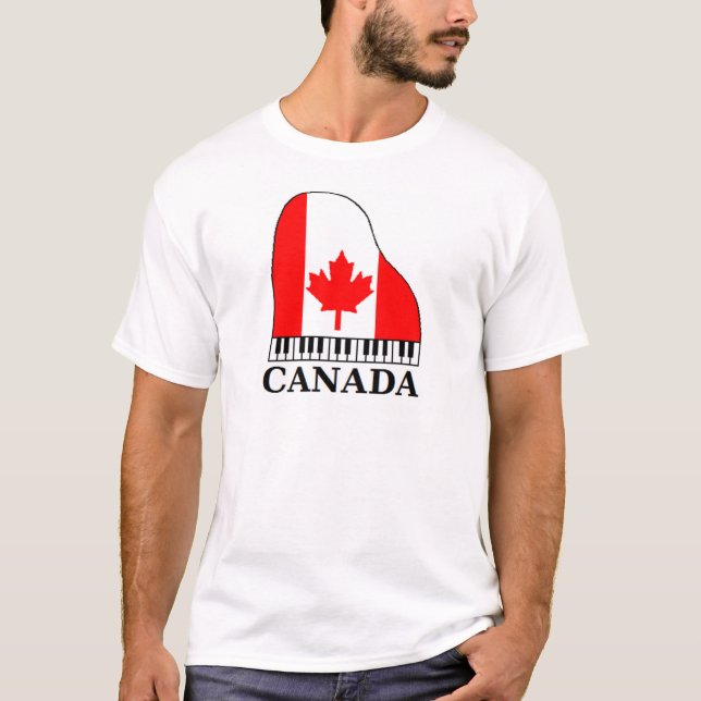 T-shirt da música de Canadá (Frente)