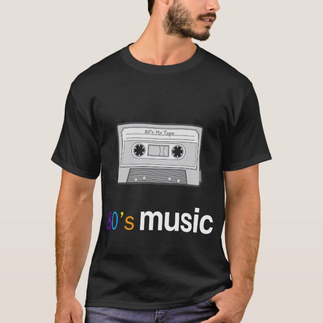 t-shirt da música do anos 80 (Frente)