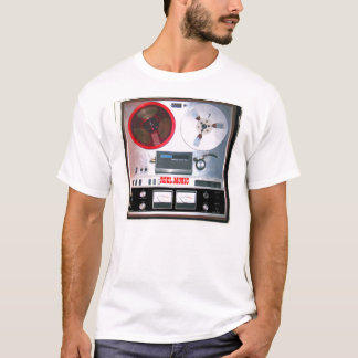 T-shirt da música do carretel
