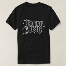 T-shirt da música do Grunge (afligida)