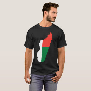 T-shirt da nação de Madagascar