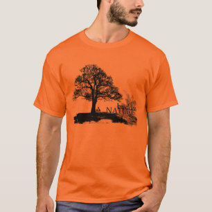 T-shirt da natureza de Buddha