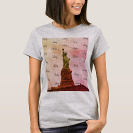 T-shirt da neutralização da estátua da liberdade