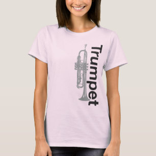 T-shirt da neutralização da trombeta das senhora