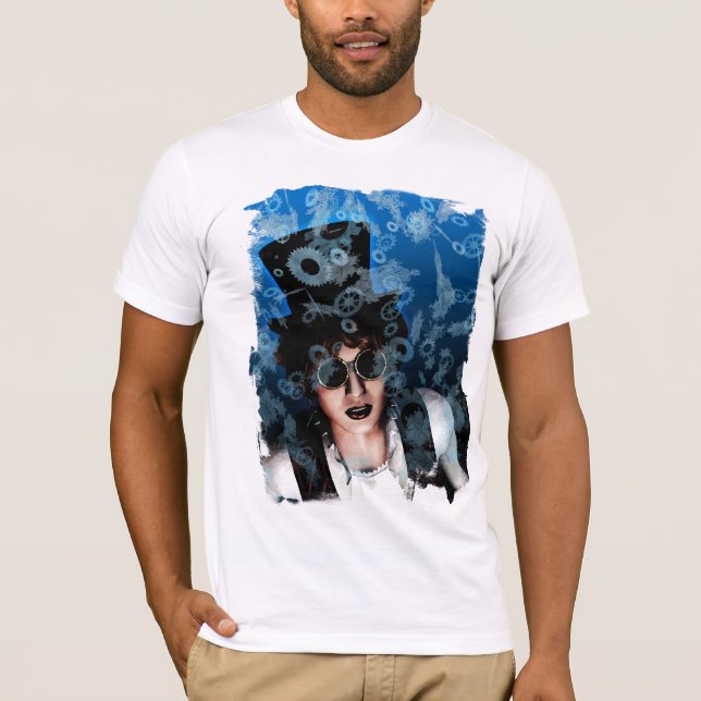 T-shirt da neve e do vapor (Frente)