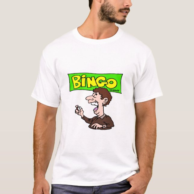 T-shirt da NOITE do BINGO (Frente)