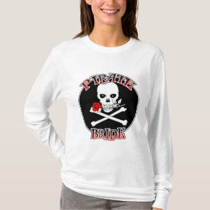 T-shirt da noiva do pirata