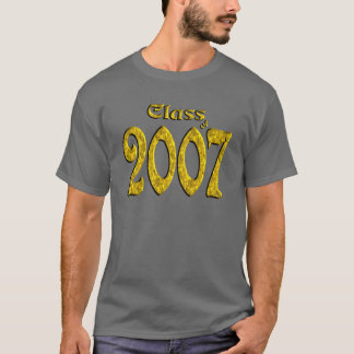 T-shirt da obscuridade da graduação