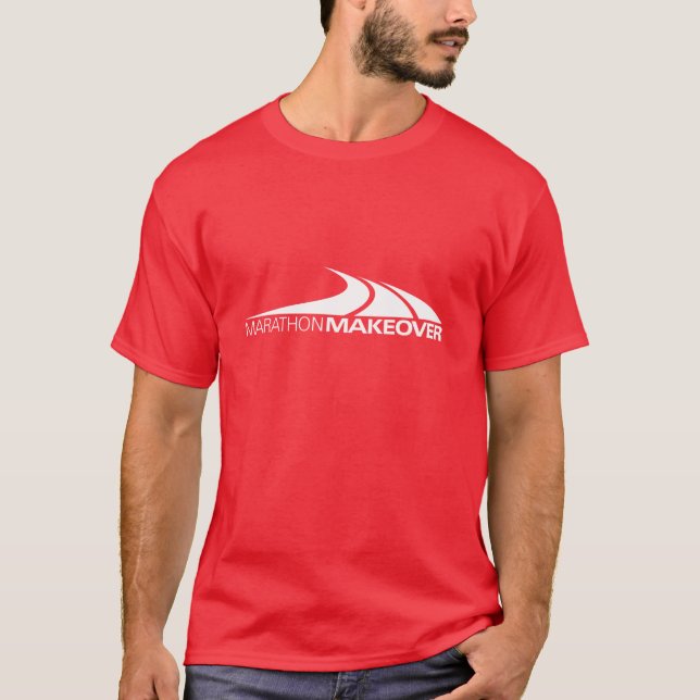 T-shirt da obscuridade da reforma da maratona (Frente)