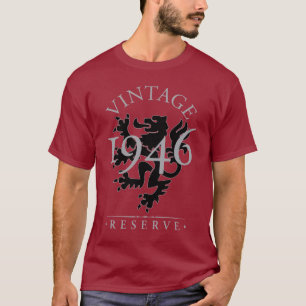 T-shirt da obscuridade da reserva 1946 do vintage