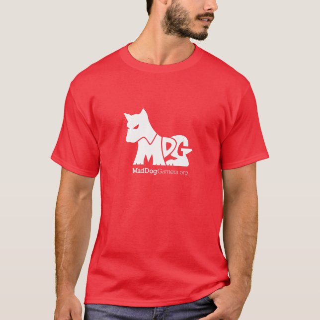 T-shirt da obscuridade de MadDogGamers (Frente)