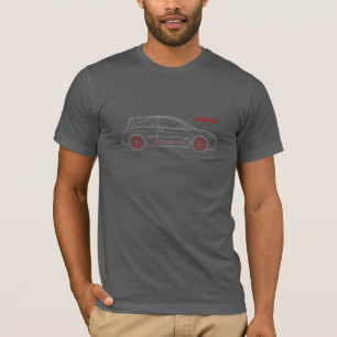 T-shirt da obscuridade de RenaultSport Megane