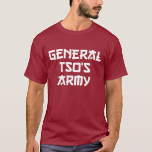 T-shirt da obscuridade do exército do Tso geral