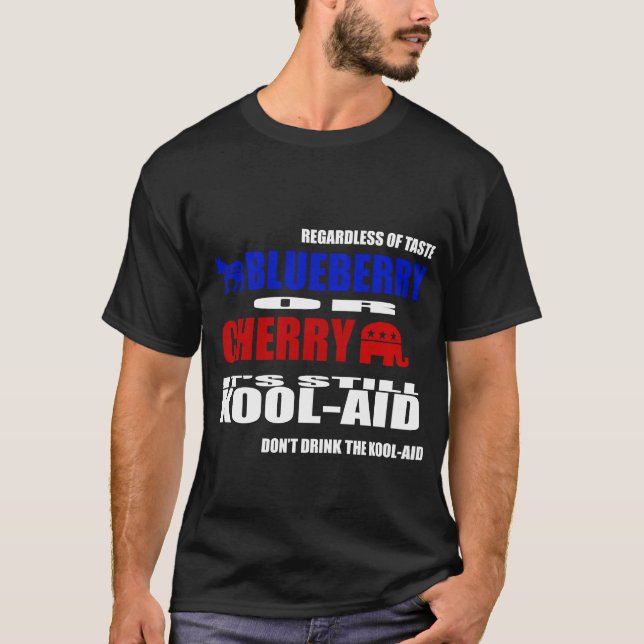 T-shirt da obscuridade do Kool-Auxílio do partido (Frente)