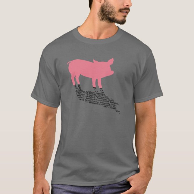 T-shirt da obscuridade dos segredos da sombra (Frente)